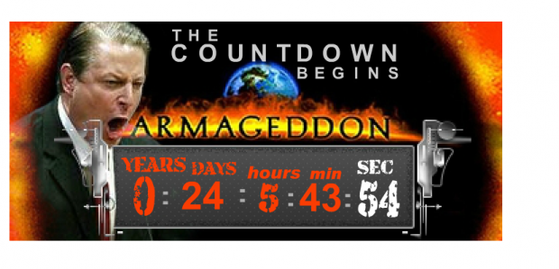 Al Gore Countdown Clock to Armageddon (Rushlimbaugh.com)