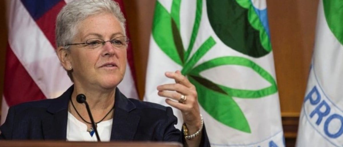 FILE: June 2, 2014: EPA Administrator Gina McCarthy at a news conference in Washington, D.C. (REUTERS )