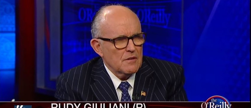 Rudy Giuliani, Screen Shot Fox News, 3-23-2016