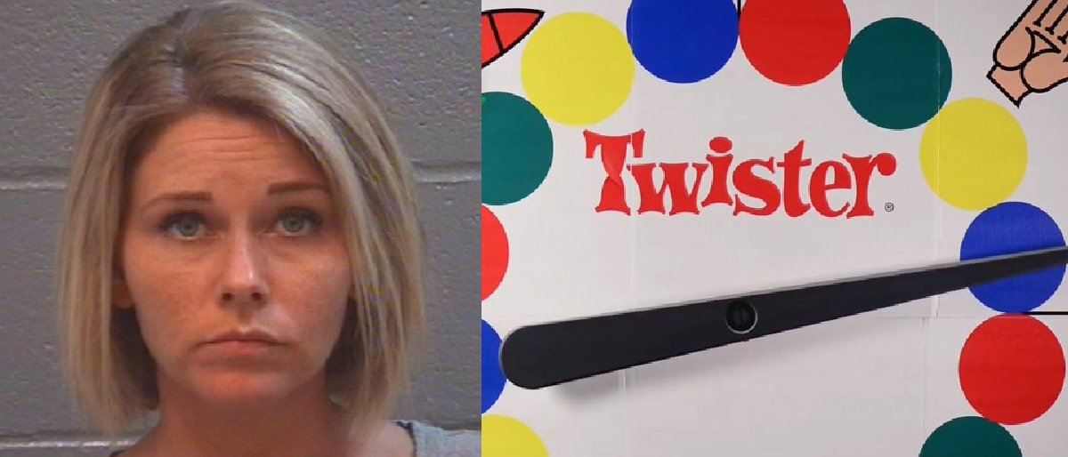 Mum arrested for playing naked Twister at party and 