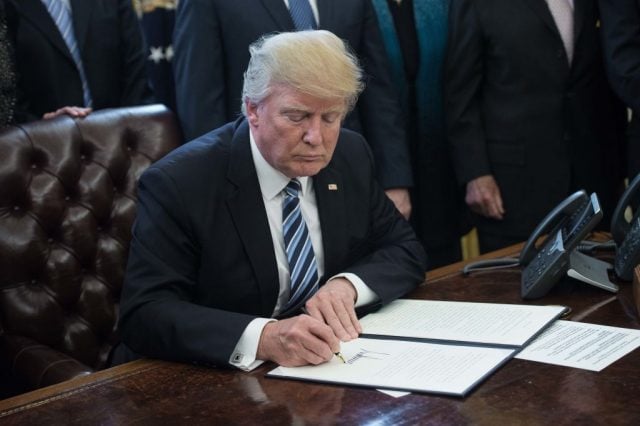 Trump Signs Order to Restructure Executive Branch