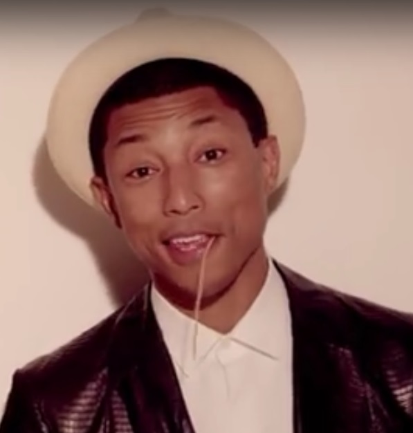 Pharrell Williams YouTube screenshot/RobinThickeVEVO