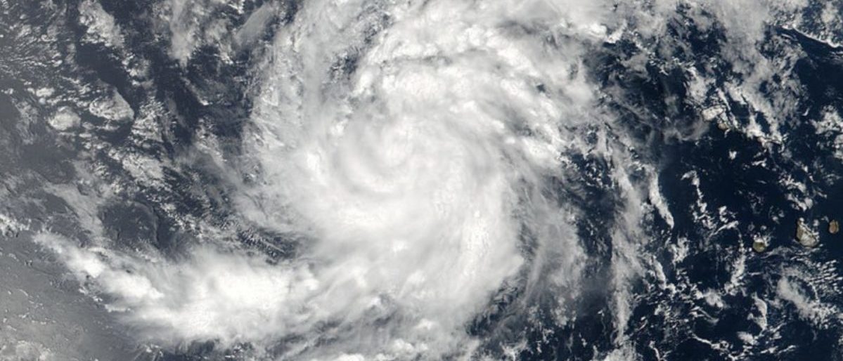 Satellite image of Tropical Storm Irma pictured here in the Eastern Atlantic Ocean on August 30, 2017. NASA/NOAA /Goddard Rapid Response Team/Handout via REUTERS 