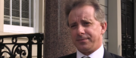 Former British spy Christopher Steele wrote the Steele dossier. (YouTube screen capture/CBS News)