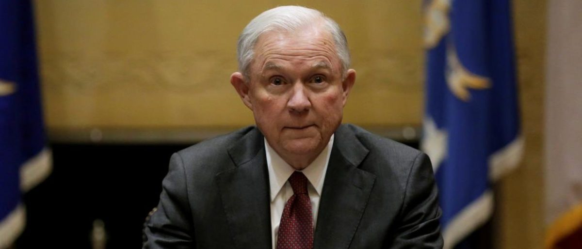 U.S. Attorney General Jeff Sessions holds his first meeting with heads of federal law enforcement components at the Justice Department. in Washington U.S., February 9, 2017. REUTERS/Yuri Gripas | Jeff Sessions Rejects Special Counsel