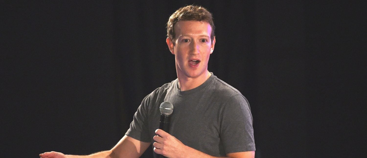 Facebook chief executive and founder Mark Zuckerberg speaks during a 'town-hall' meeting at the Indian Institute of Technology (IIT) in New Delhi on October 28, 2015. (Photo: MONEY SHARMA/AFP/Getty Images)