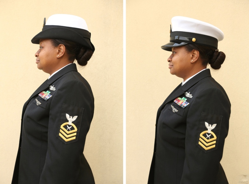 Proposed Navy womens dress uniforms to resemble male 
