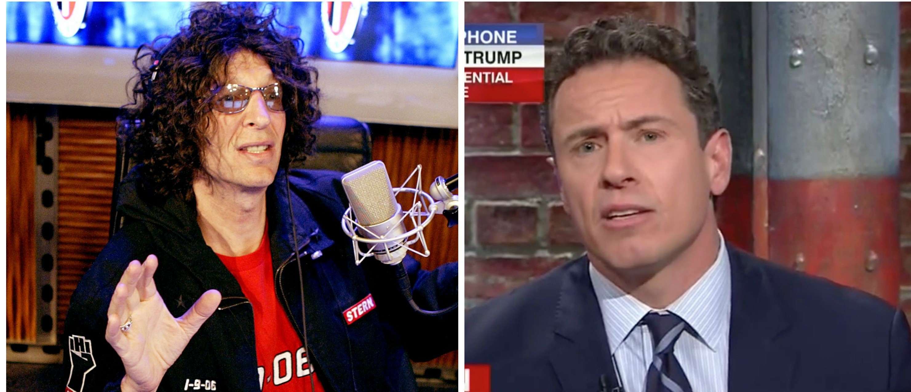 This weekend CNN's Chris Cuomo ripped on Howard Stern, who is the God ...