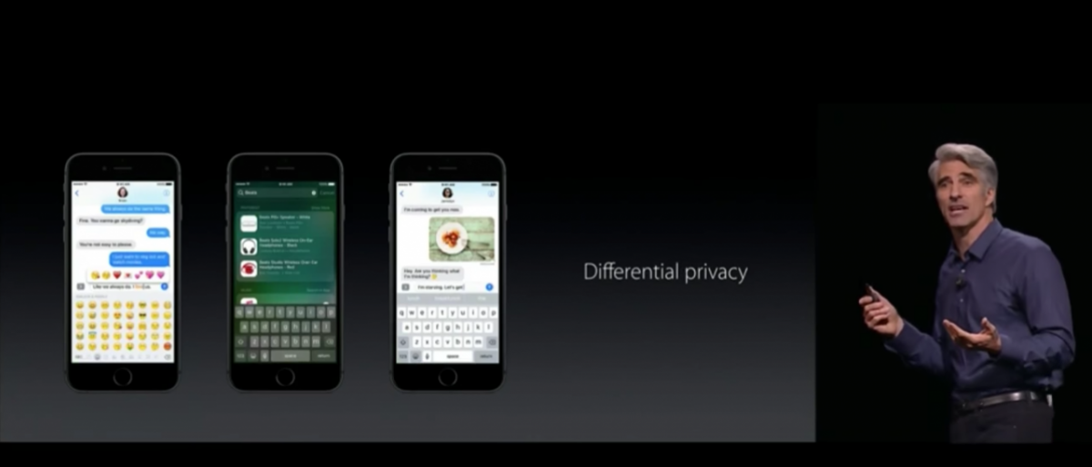 Apple is developing a new data collection feature known as "differential privacy." (Youtube Screenshot: Cameron Nicholson)