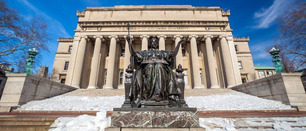 Columbia University of New York in winter (Photo: Shutterstock)