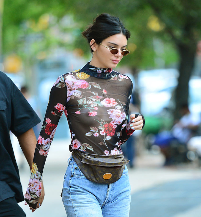PHOTOS: Kendall Jenner Does It Again, Goes Braless In NYC In Totally See-Th...