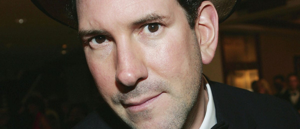 News reporter Matt Drudge attends the White House Correspondents' Dinner at the Washington Hilton Hotel on April 30, 2005 in Washington D.C. (Photo by Evan Agostini/Getty Images)