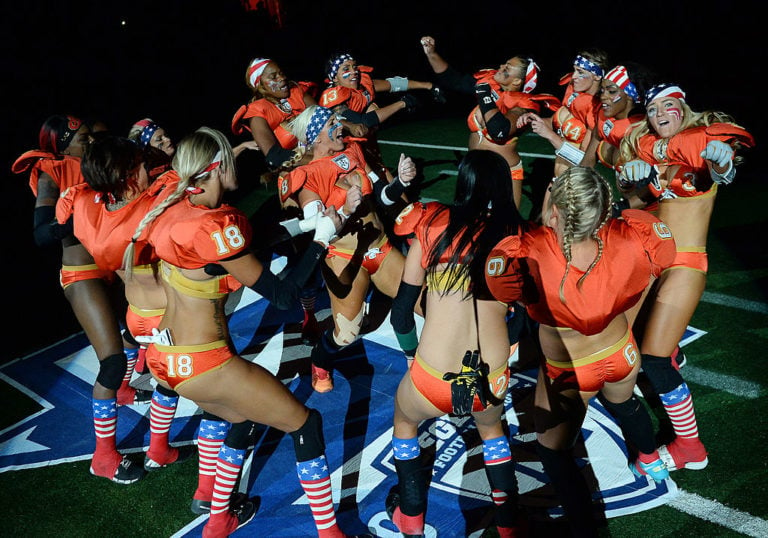 The Lingerie Football League Makes Its Stance Clear On The National Anthem The Daily Caller
