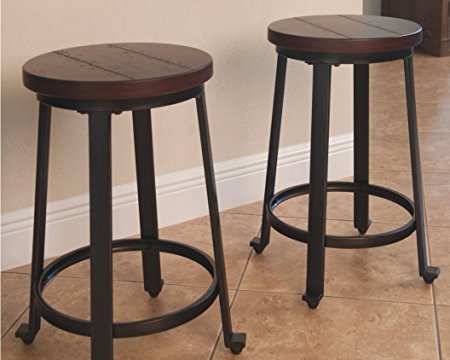 Normally $155, this set of 2 barstools is over 50 percent off for Black Friday (Photo via Amazon)