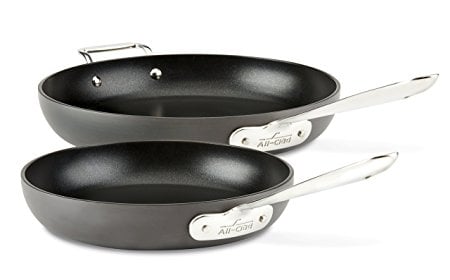 Normally $150, this 2-piece fry pan set is 55 percent off today for Cyber Monday (Photo via Amazon)