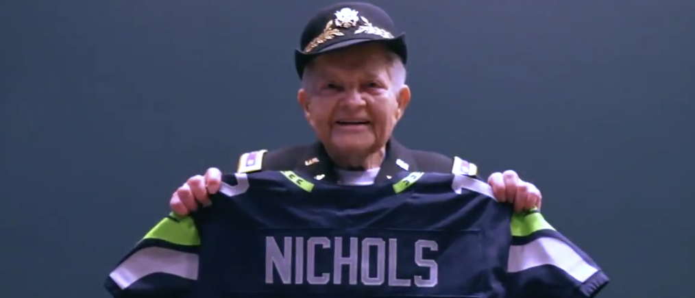 Lt. Colonel Barbara Nichols' Years of Service Honored by Seattle Seahawks -  ThurstonTalk