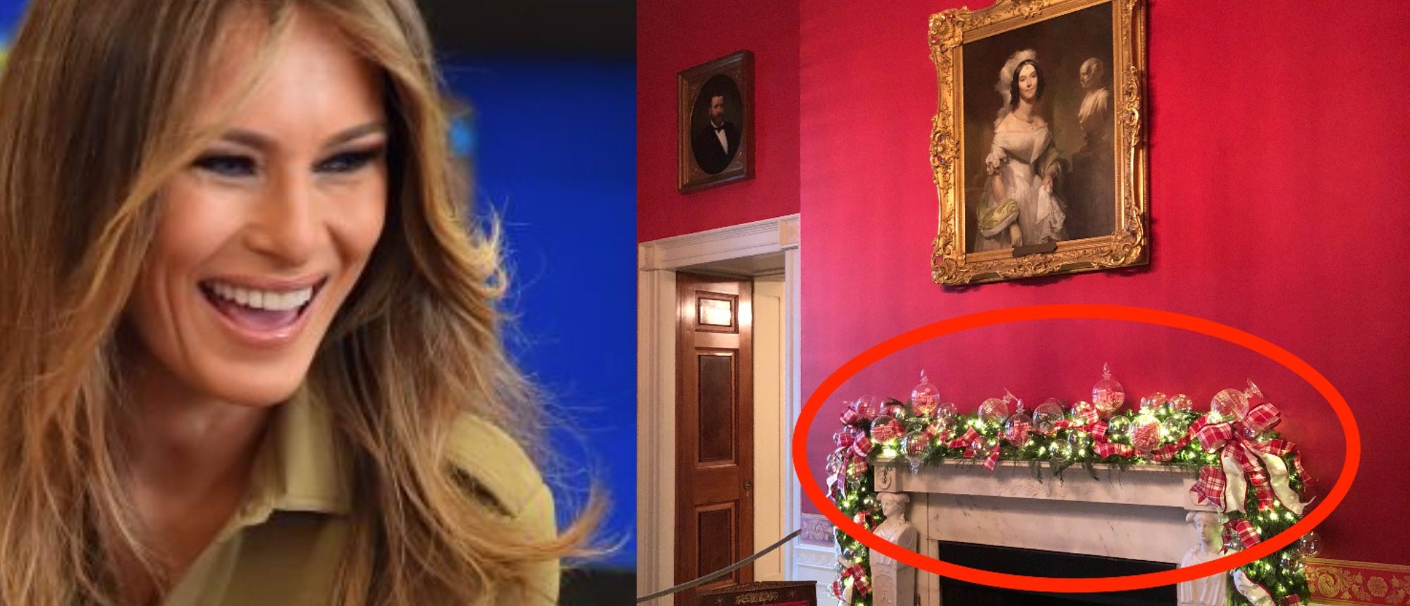Melania Trump Hid A Secret Troll To Michelle Obama In Her White House Decorations ...2000 x 860