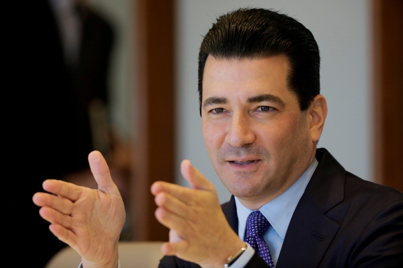 U.S. Food and Drug Commissioner Gottlieb attends interview at Reuters HQ in New York