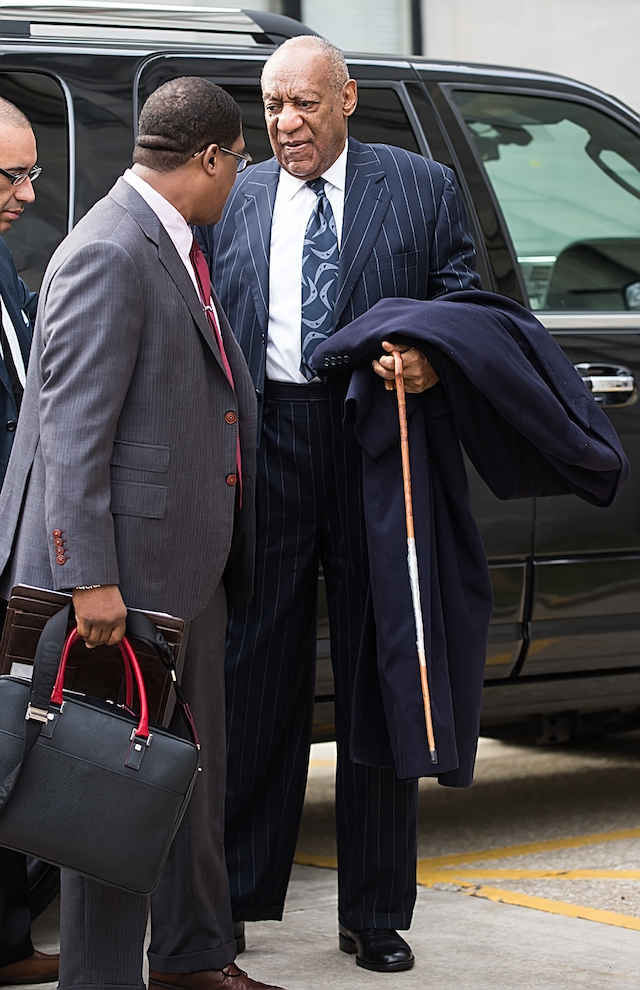 Bill Cosby is seen during the third day of his sexual assault retrial in Norristown, PA Pictured: Bill Cosby Picture by: Ouzounova/Splash News