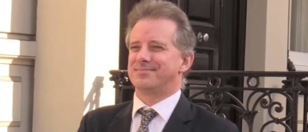 Former British spy Christopher Steele visited the State Department in October 2016 and briefed officials there about his work on the infamous anti-Trump dossier, it was revealed on Wednesday. (YouTube screen capture/CBS News)