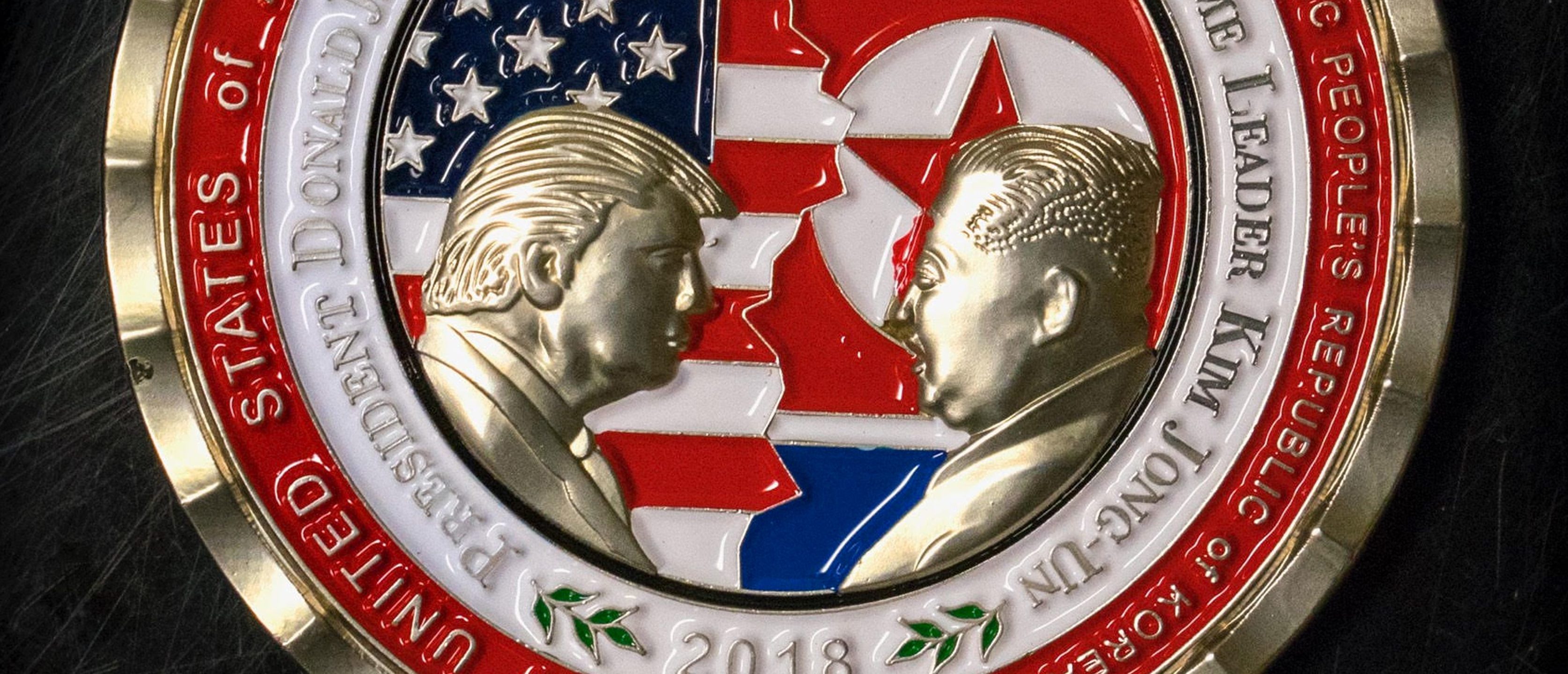 Demand For President Trump Peace Coin With Kim Jong Un Crashing White House Gift Shop ...3350 x 1440