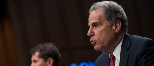 Michael Horowitz, Inspector General of the U.S. Department of Justice. (Photo by Drew Angerer/Getty Images)