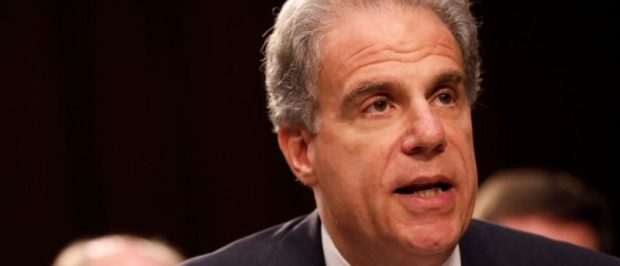 Justice Department Inspector General Michael Horowitz testifies during a Judiciary Committee hearing into alleged Russian meddling in the 2016 election on Capitol Hill in Washington, U.S., July 26, 2017. REUTERS/Aaron P. Bernstein