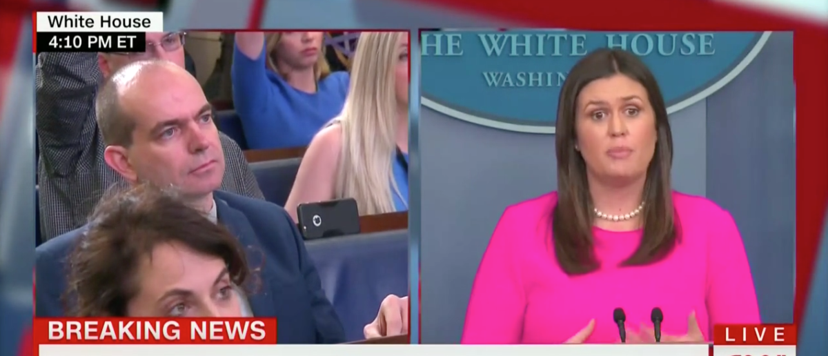 Sarah Sanders Smacks WH Reporter Who Asks If It’s ‘Civil’ To Separate ...