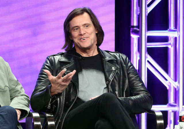 Executive producer/actor Jim Carrey from "Kidding" speaks onstage at the Showtime Network portion of the Summer 2018 TCA Press Tour at The Beverly Hilton Hotel on August 6, 2018 in Beverly Hills, California. (Photo by Frederick M. Brown/Getty Images)
