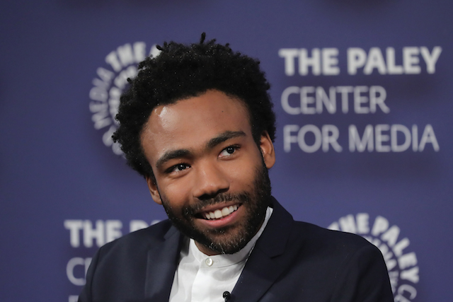 Donald Glover speaks onstage at the "Atlanta" New York Screening at The Paley Center for Media on August 23, 2016 in New York City. (Photo by Neilson Barnard/Getty Images)