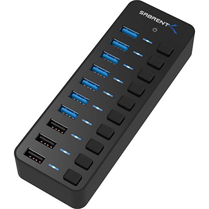 Normally $100, this 7-port charger is 78 percent off today (Photo via Amazon)