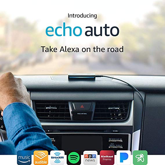 Normally $50, this Echo Auto is 50 percent off (Photo via Amazon)