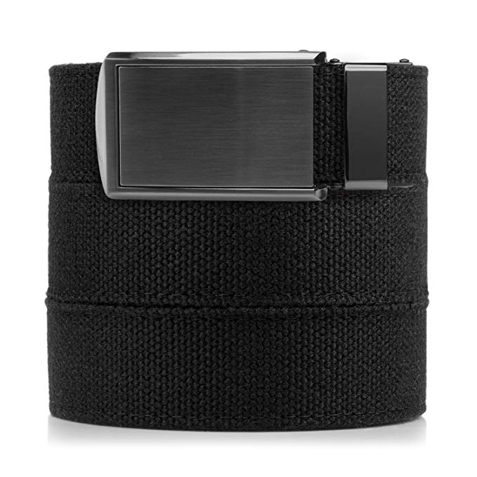 Normally $42, this canvas belt is 36 percent off today (Photo via Amazon)