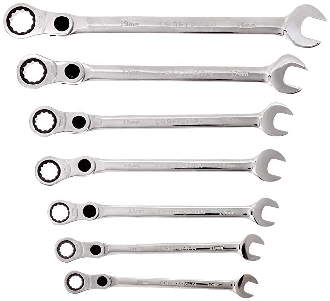 Normally $110, this 7-piece wrench set is 25 percent off today (Photo via Amazon)