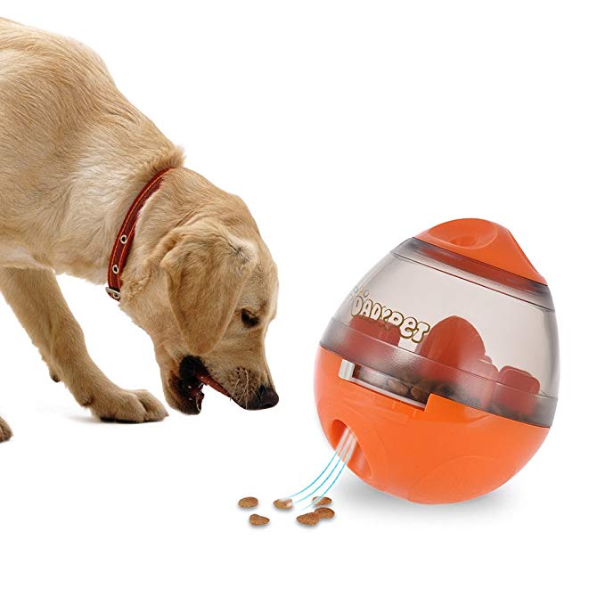 Normally $10, this interactive treat ball is 30 percent off with this code (Photo via Amazon)