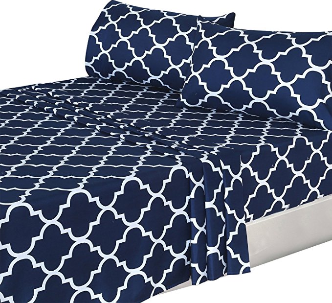 Normally $43, this bedsheet set is 66 percent off (Photo via Amazon)