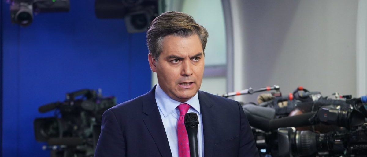 CNN chief White House correspondent Jim Acosta sent a vulgar Twitter direct message to a former Trump White House staffer (MANDEL NGAN/AFP/Getty Images)