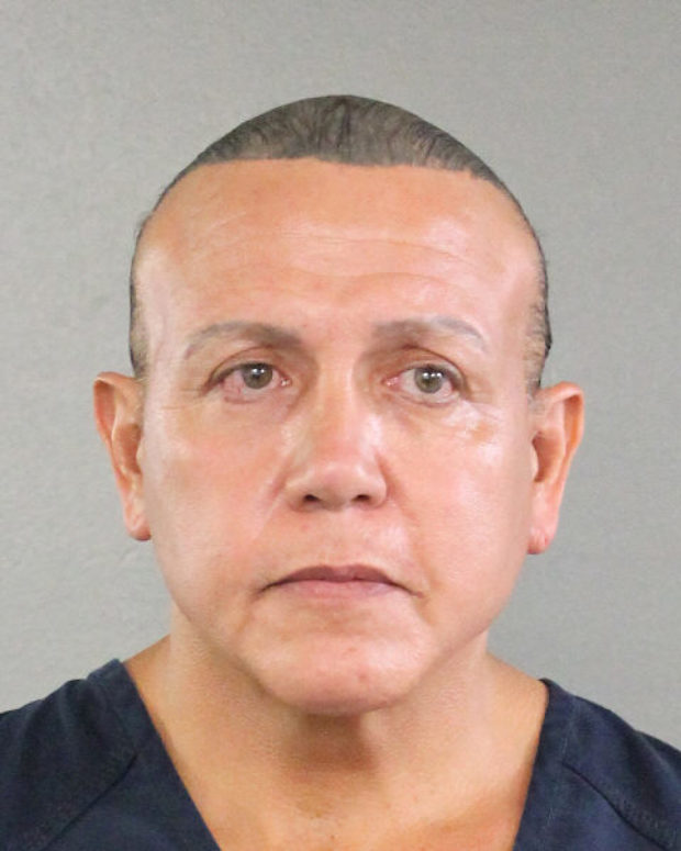 Cesar Altieri Sayoc is pictured in Ft. Lauderdale, Florida, in this August 2015 handout booking photo obtained by Reuters October 26, 2018. Broward County Sheriff's Office/Handout via REUTERS