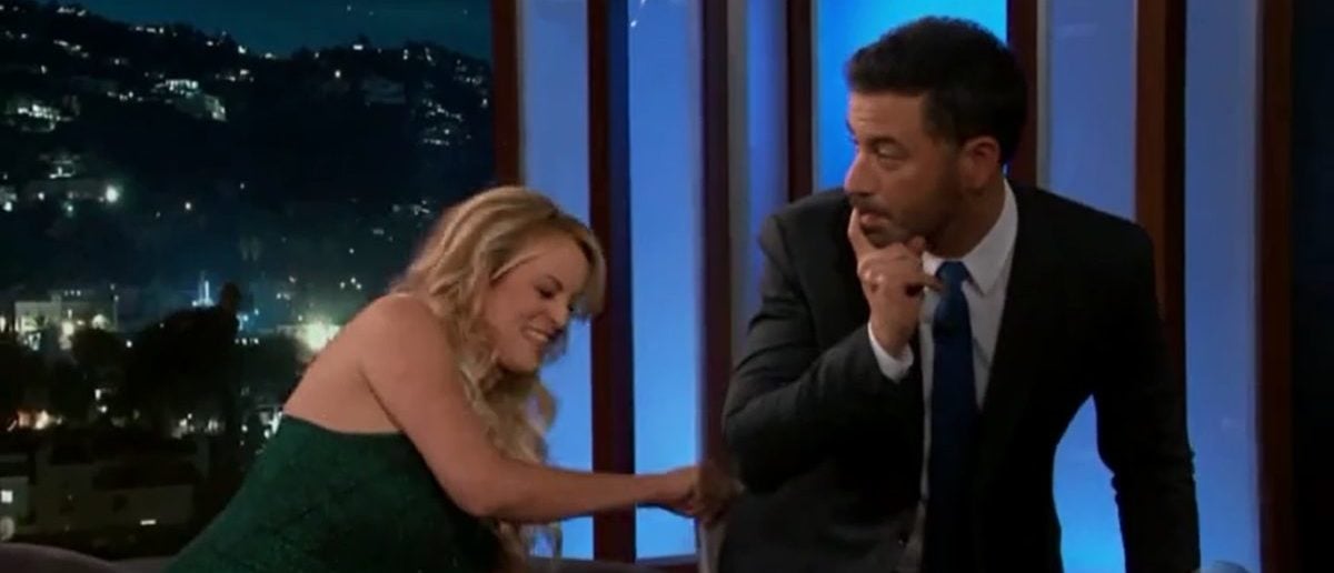 Jimmy Kimmel Interviewed Stormy Daniels And She Gave Him A Big Surprise