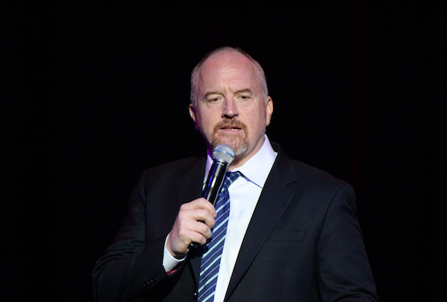 Louis C.K. performs on stage as The New York Comedy Festival and The Bob Woodruff Foundation present the 10th Annual Stand Up for Heroes event at The Theater at Madison Square Garden on November 1, 2016 in New York City. (Photo by Kevin Mazur/Getty Images for The Bob Woodruff Foundation)