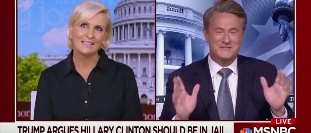 'Morning Joe's' Mika Claims She 'Feels Terrible' For Trump Supporters Who Are 'Pawns' Of The President -- Morning Joe 10-12-18 (Screenshot/MSNBC)