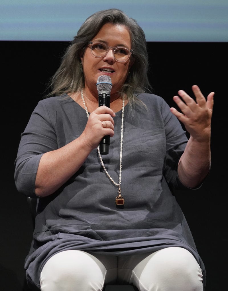 Rosie O'Donnell speaks during the Showtime Emmy FYC Screening Of SMILF at The Whitney Museum on May 8, 2018 in New York City. (Photo by Cindy Ord/Getty Images for Showtime)