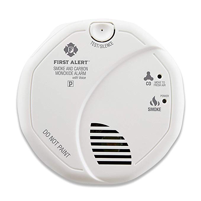 Normally $65, this smoke and carbon monoxide detector is 60 percent off (Photo via Amazon)