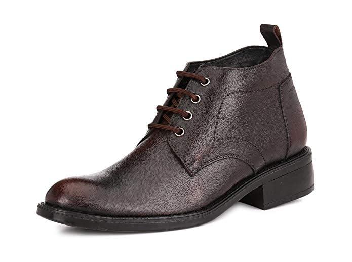 Normally $160, these leather boots are 61 percent off today (Photo via Amazon)