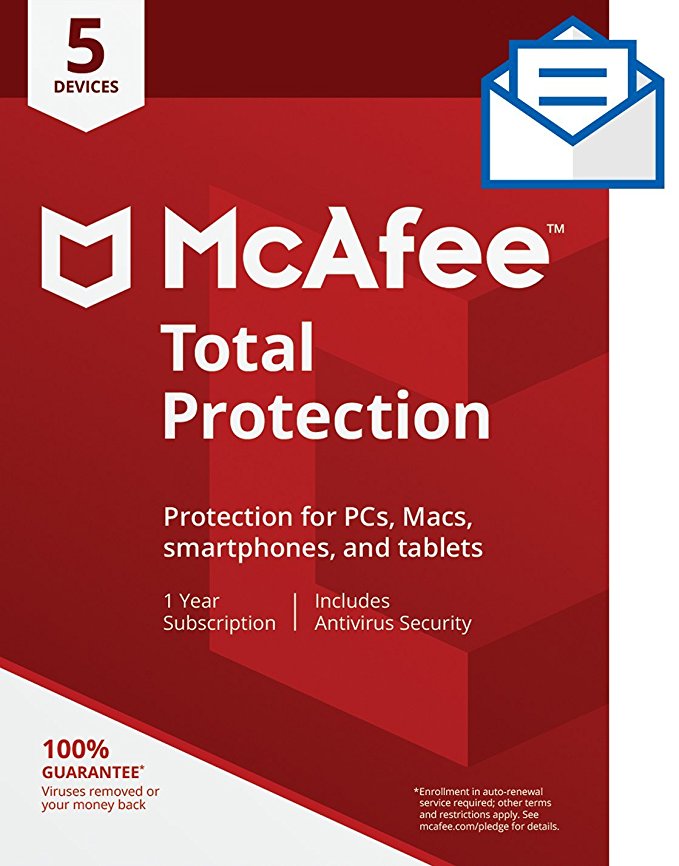 Normally $33, this 5-device antivirus subscription is 39 percent off today (Photo via Amazon)