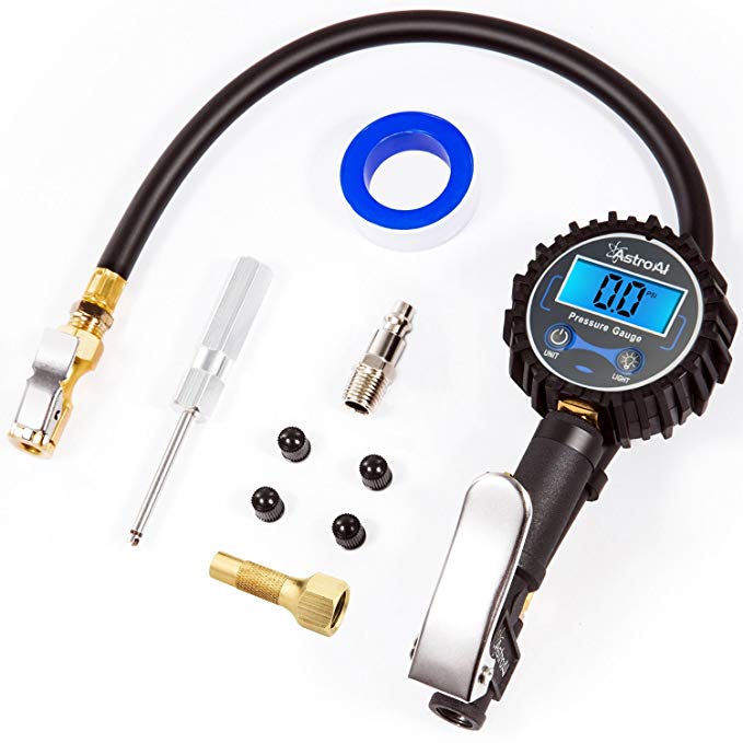 Normally $40, this digital tire inflator is 36 percent off (Photo via Amazon)