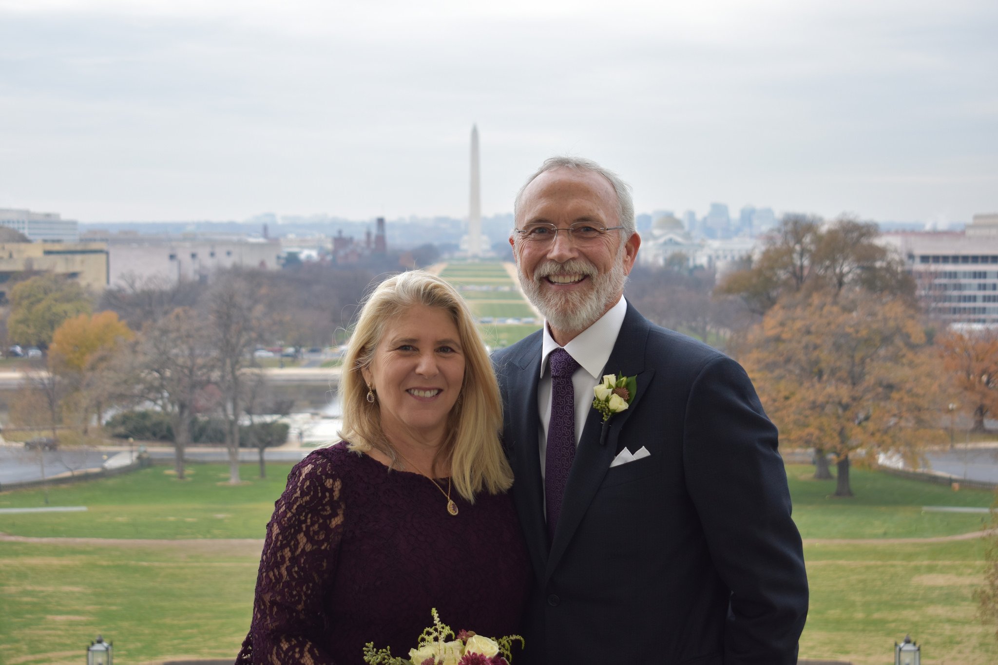 Washington Republican Rep. Dan Newhouse married Joan Galvin at the U.S. Capitol Friday. Photo courtesy of Newhouse's office