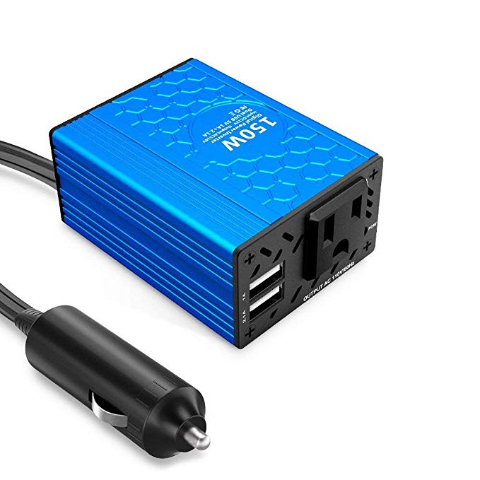 Normally $16, this power inverter is 17 percent off with the code (Photo via Amazon)
