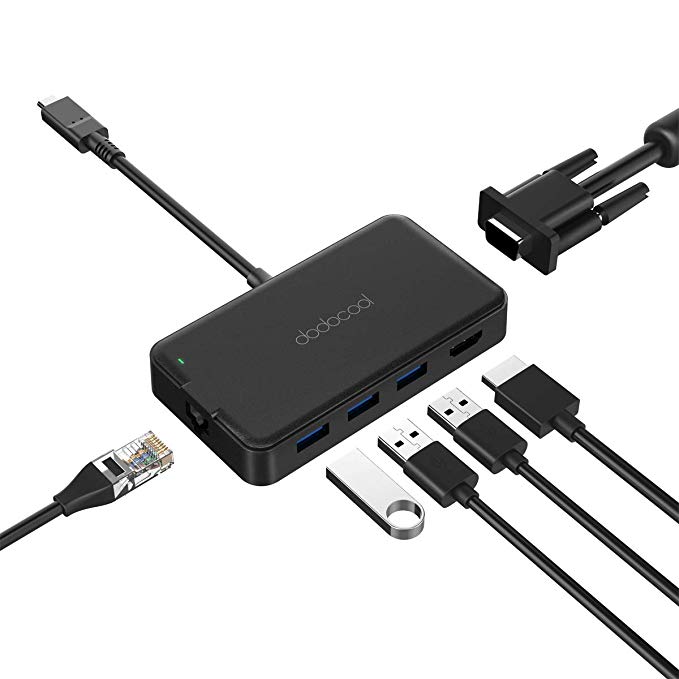 Normally $50, this 7-in-1 USB-C adapter is 30 percent off with this code (Photo via Amazon)