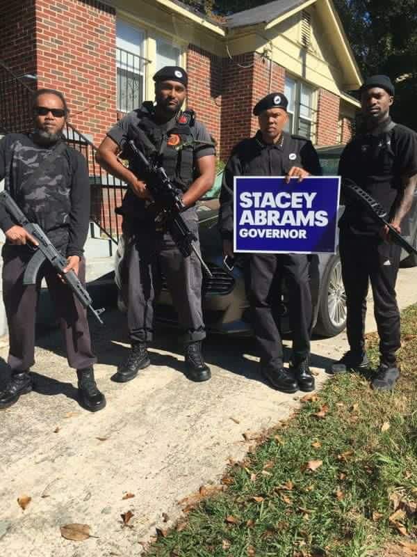 Black Panthers in Atlanta.